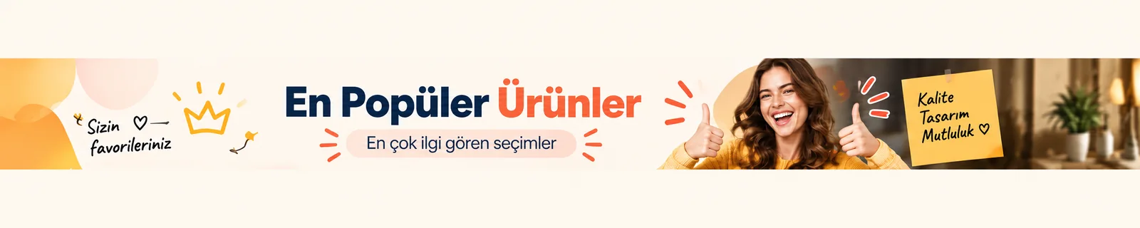 En Popüler Ürünler - En çok ilgi gören seçimler